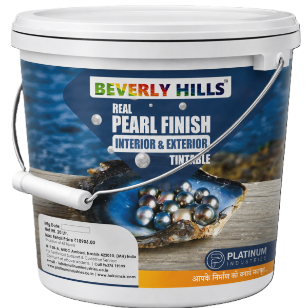 Real Pearl Finish Paint