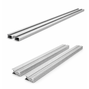 Single Smooth Slide Standard Dome Set of Top & Bottom Track