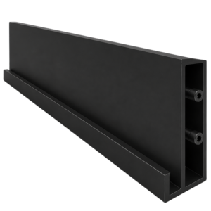 AL 45 mm Profile Matt Black Finish