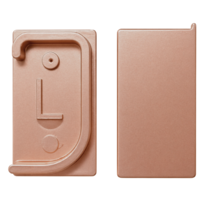 End Cap Rose Finish