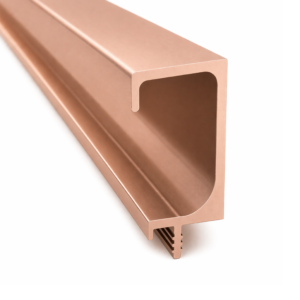 Sleek AL Profile G Type Rose Gold Finish