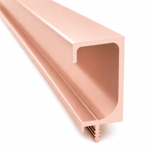 Sleek AL Profile G Type Jaipur Rose Gold Finish