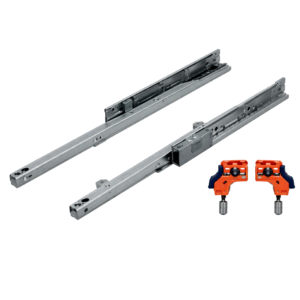 Full Extension Undermount Channel For Solid 500 mm