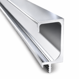 Sleek AL Profile G Type Chrome Finish