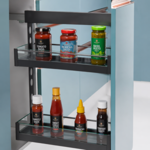 Crystal Single Pullout 2L Grey