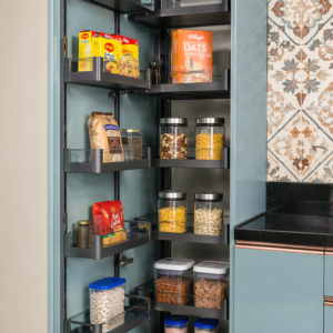 Crystal Larder Pullout 6L Grey