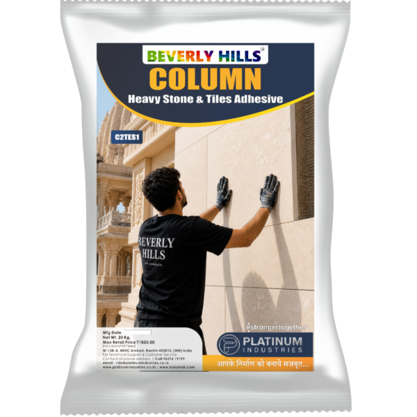 T4 COLUMN - Heavy Tiles And Stone Adhesive