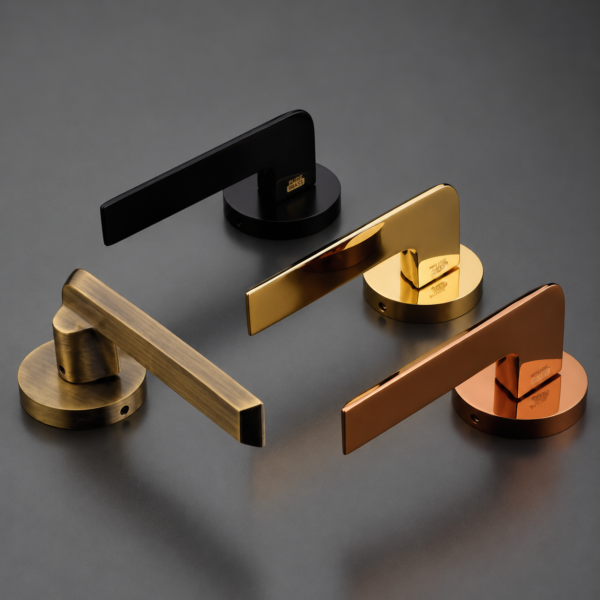 Libra premium mortise handle brass for rich interiors